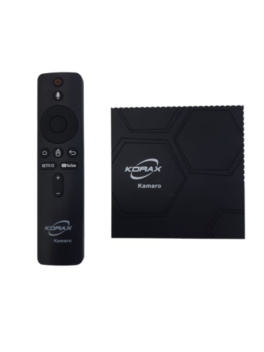 Korax Kamaro 4K Ultra Hd Android 14.0 Ses Komutlu Tv Box Media Player