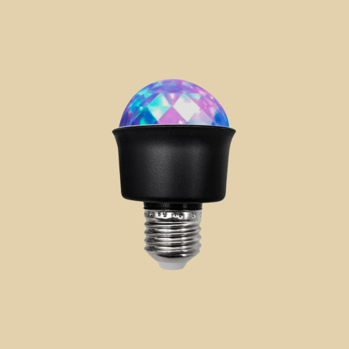 LEDX 360 Derece Mini Disko Lamba – E27 Duy Tipi