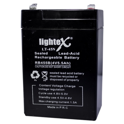 Lightex LT-44 4V 4 AH Akü Fener Aküsü