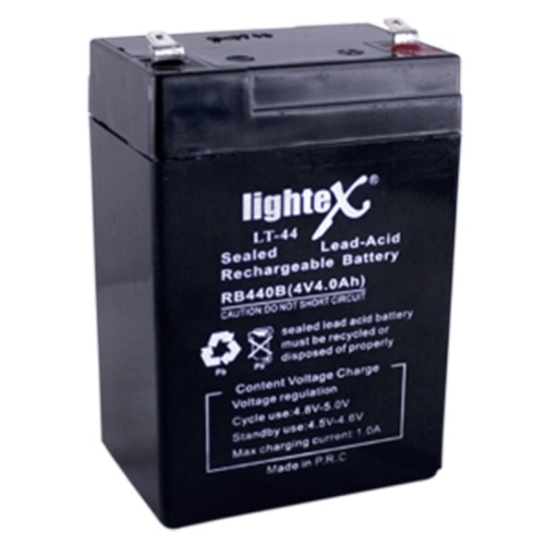 Lightex LT-44 4V 4 AH Akü Fener Aküsü