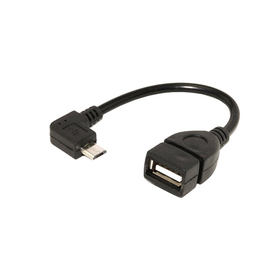 Mikro B OTG Kablo için 90 Derece USB 2.0 A
