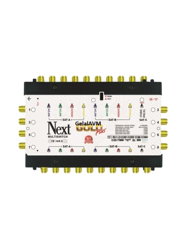 Next 10/8 Kaskatlı Multiswitch Uydu Santrali