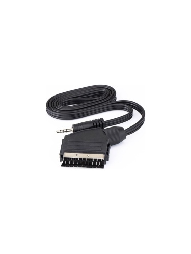 Redline Scart Kablo 1 Metre 3.5 mm C-Scxav Bağlantı Tipi ile Dayanıklı Tasarım