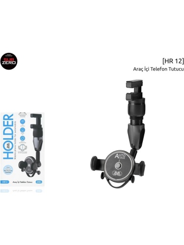 Subzero  Araçiçi Telefon Tutucu Subzero HR12 (Siyah)