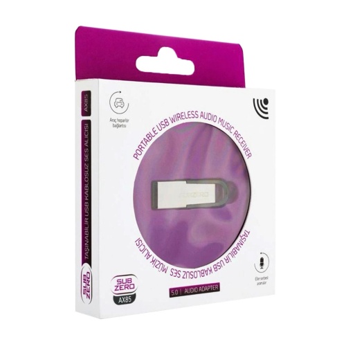 Subzero AX85 Taşınabilir USB Kablosuz Müzik Alıcısı