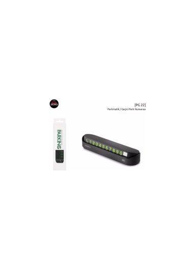 Subzero PG22 Parkmatık Park Numarası