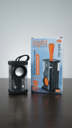 Subzero SB75 Tight Tiny Bomb 5W Şeffaf Tasarımlı Kablosuz Taşınabilir Bluetooth Hoparlör