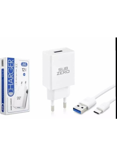 Subzero SG59 12W 2.2A Type-C Ev Şarj Aleti