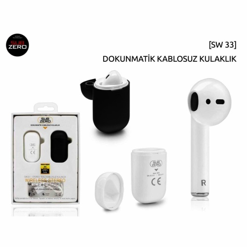 Subzero SW33 Dokunmatik Tekli Aırpods Bluetooht Kulaklık