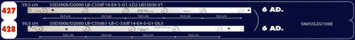 Sunny Lcd 428 Ufs52-18 Bar Led