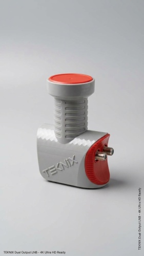 Teknix TX-222 Çift Çıkışlı Twin LNB (4K Ultra HD & 3D Uyumlu)