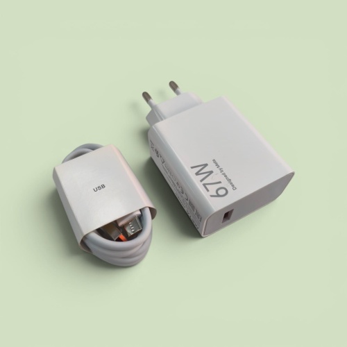 Tosstech Meta Type-C To USB-A PD 67 Watt  Hızlı  1 Metre Şarj Data Kablosu