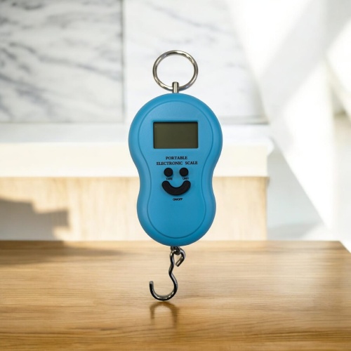 Tosstech Taşınabilir Dijital Gülen Yüz Bavul-Valiz Tartısı (50 KG)