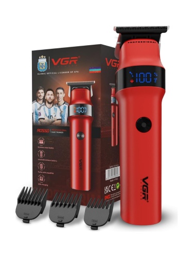 TossTech Vgr V-987 Profesyonel Seramik Bıçaklı Sakal ve Ense Çizim Makinesi - Turbo Modlu & 2000MAH Batarya