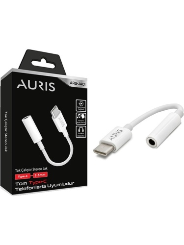 Type-C to 3.5mm jack Kulaklık Çevirici Aux Dönüştürücü Adaptör 