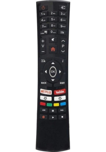 Vestel Uyumlu Netflix-yotube Tuşlu Led Tv Kumanda 
