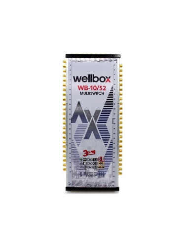 Wellbox 1052 10/52 Multiswitch Sonlu - Kaskatlı