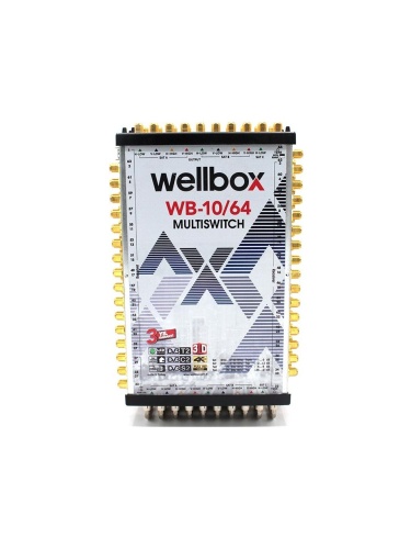 Wellbox 1064 10/64 Multiswitch Sonlu - Kaskatlı